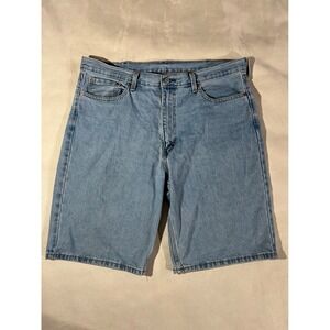 Levi's Levi Strauss & Co 469 40W 12L Light Wash Denim Jean Shorts Men